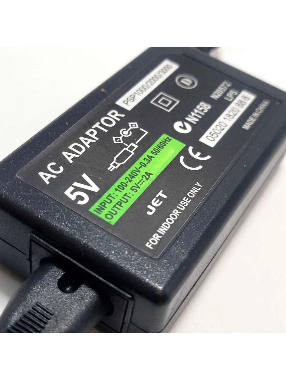 AC Adapter Power Supply for Sony PSP 1000, 2000 & 3000 Wall Charger